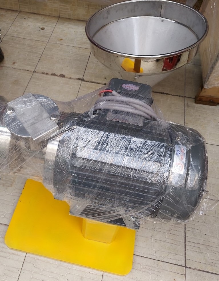 Máy xay cà phê công nghiệp cối inox mô tơ VTC đài loan 1/2hp